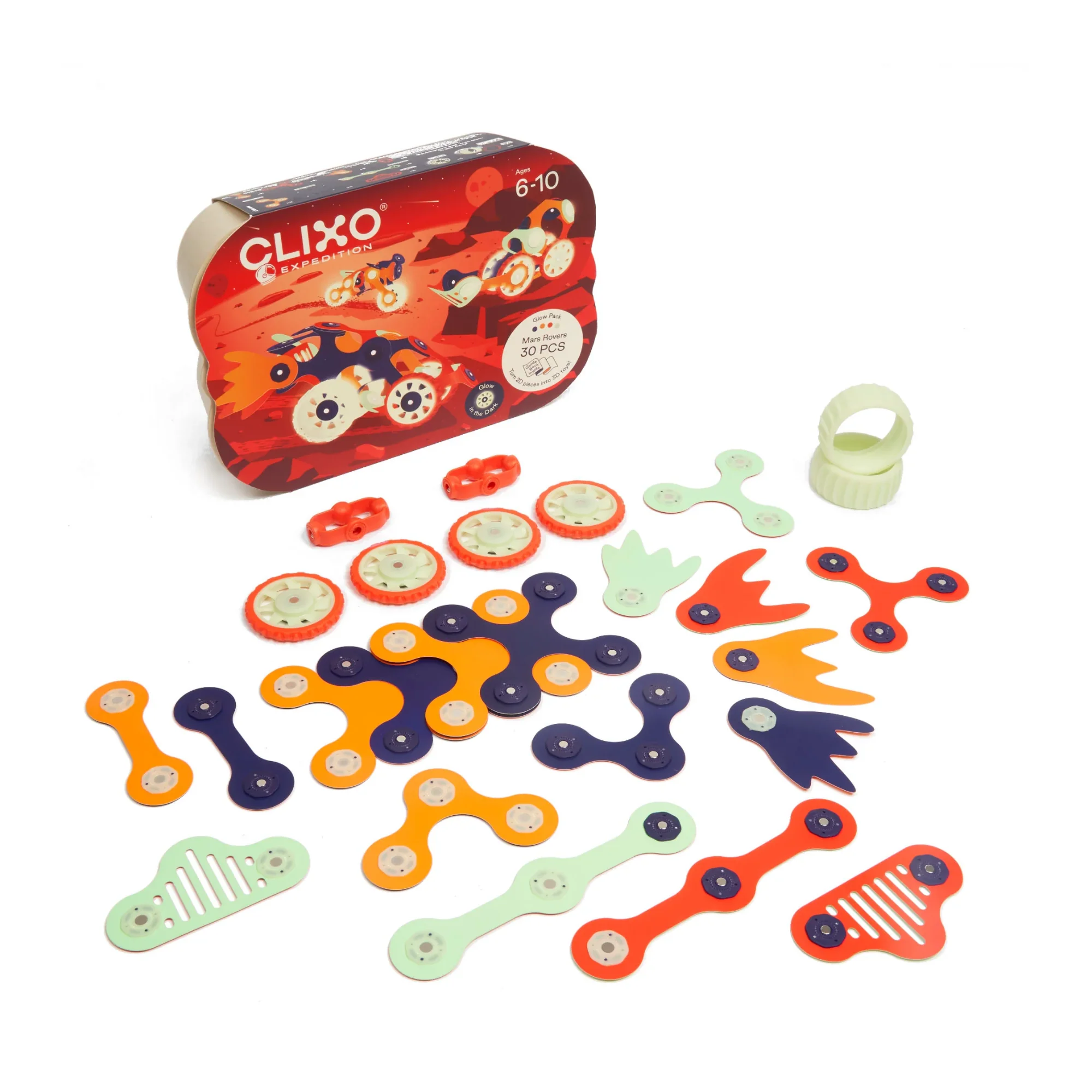משחק הרכבה | Clixo Mars Rovers Pack - Image 2