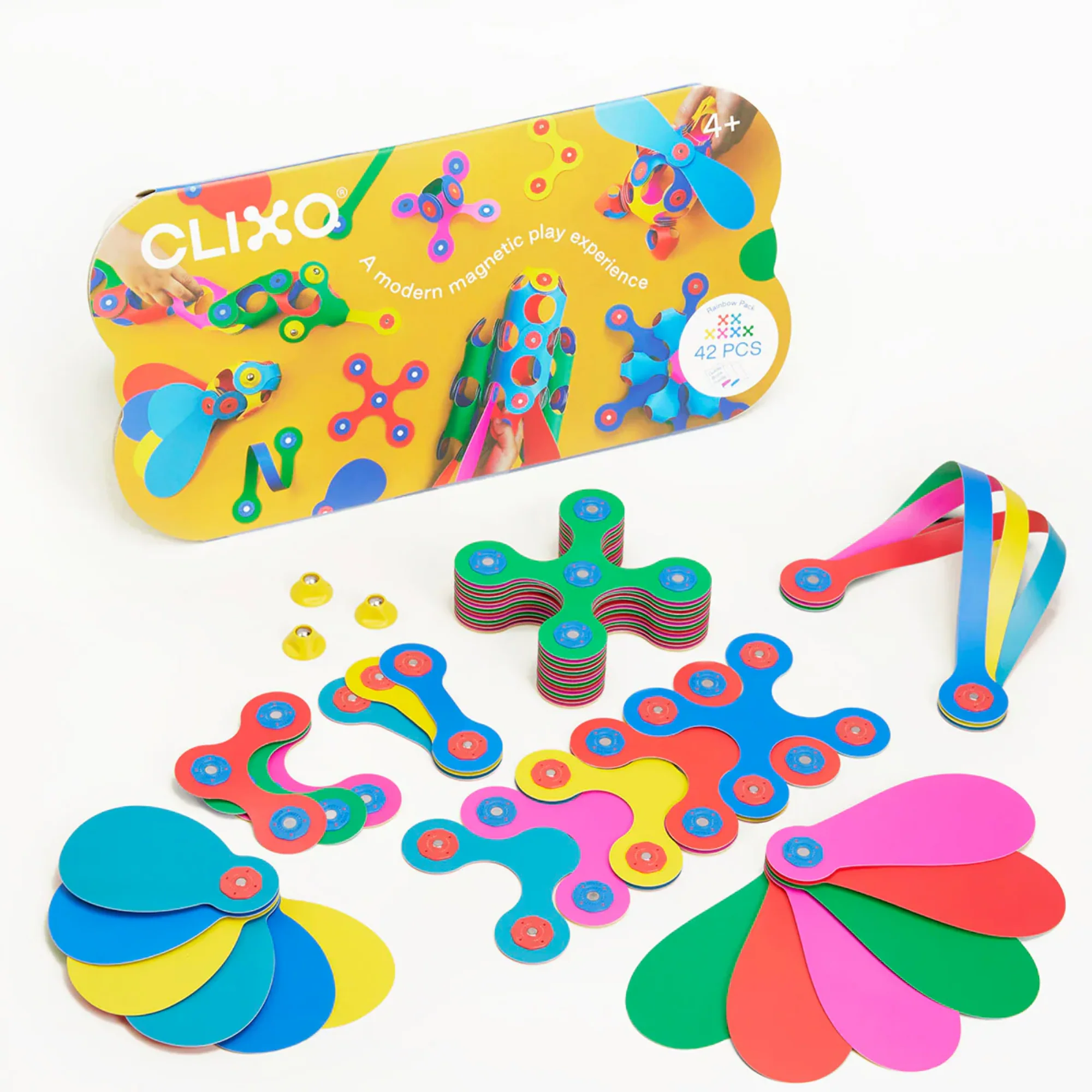 משחק הרכבה | Clixo Rainbow Pack - Image 2