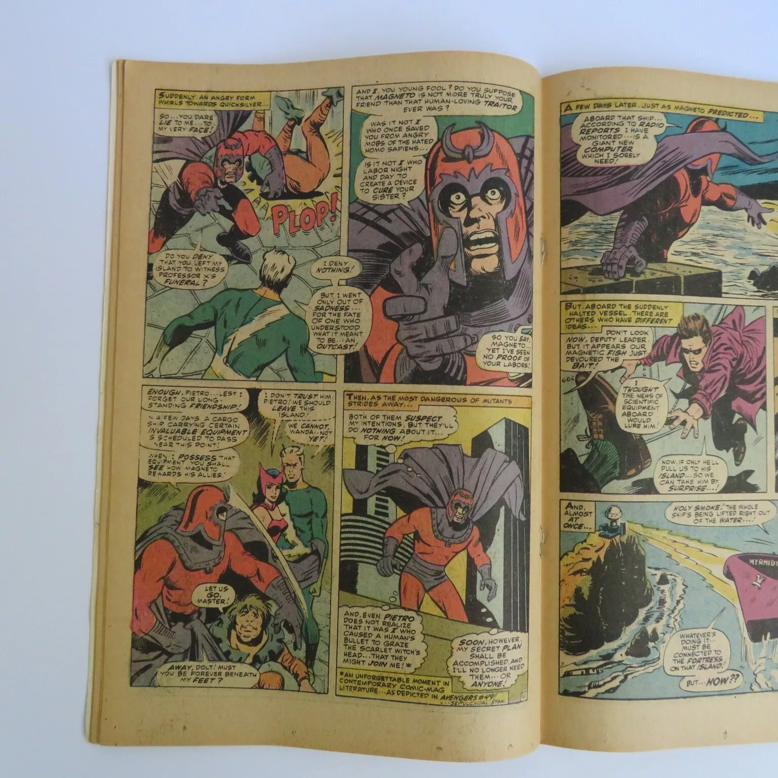 X-MEN #91 | X-MEN VS The Power Of Magneto | יד שניה - 1974 - Image 2