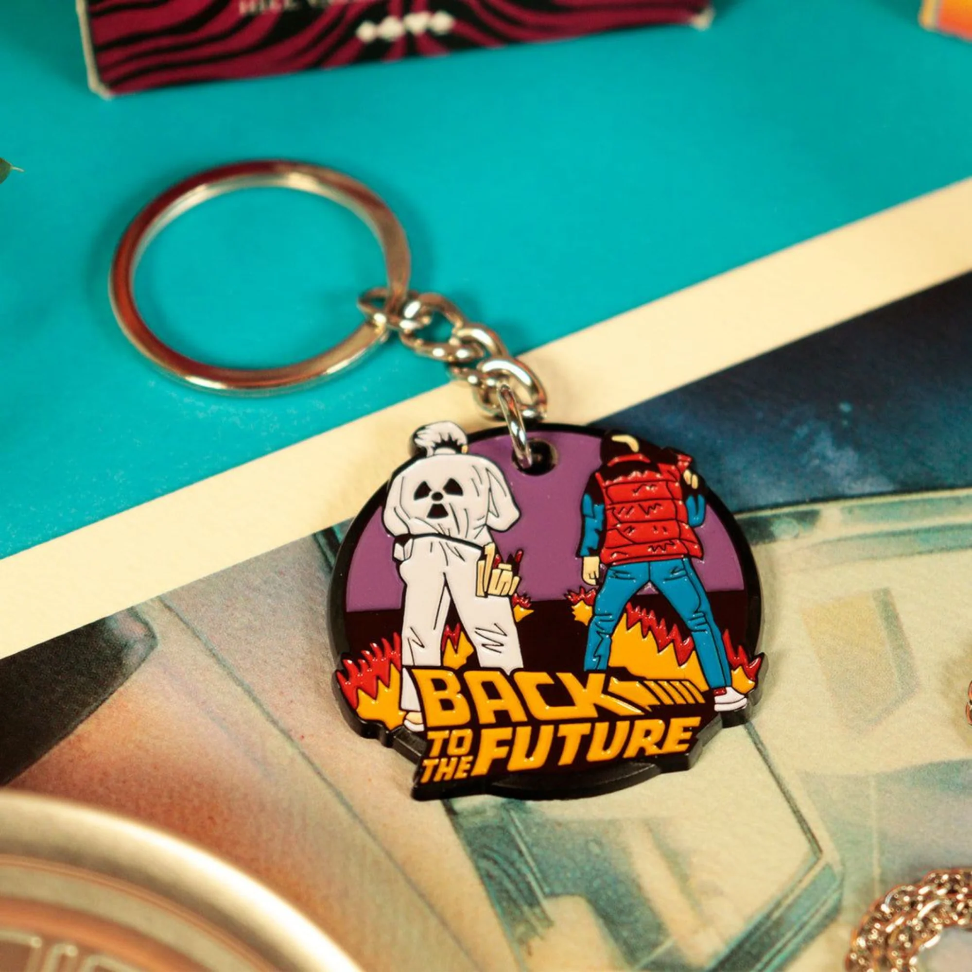 מחזיק מפתחות | Back to the Future Limited Edition Key Ring - Image 2
