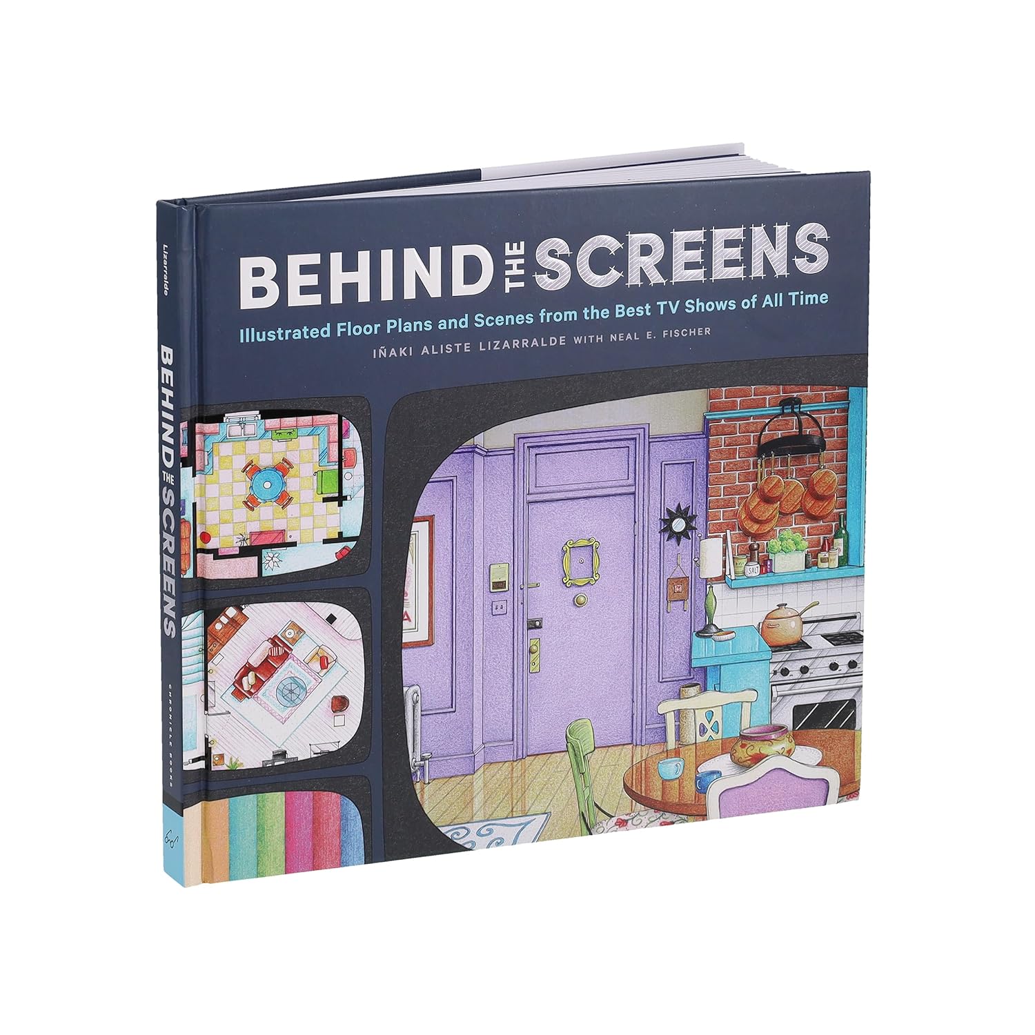 Behind the Screens | סטים מאויירים של סדרות הטלוויזיה הגדולות בהיסטוריה