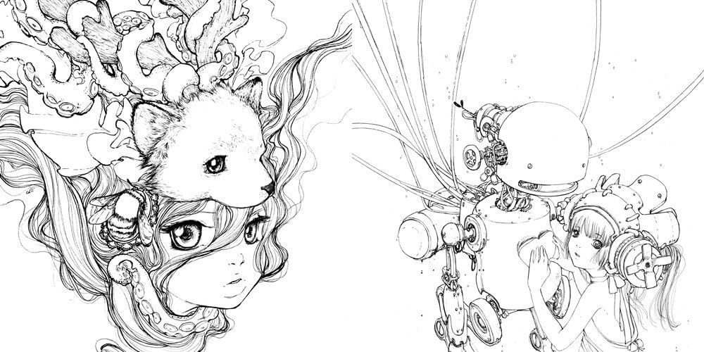 Best of Pop Manga Coloring Book - קמילה ד׳אריקו - Image 2