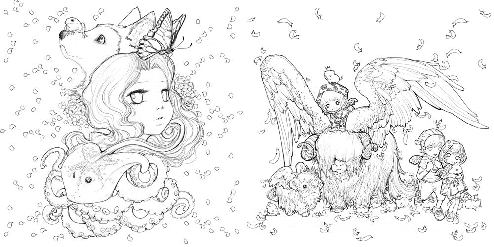 Best of Pop Manga Coloring Book - קמילה ד׳אריקו - Image 4