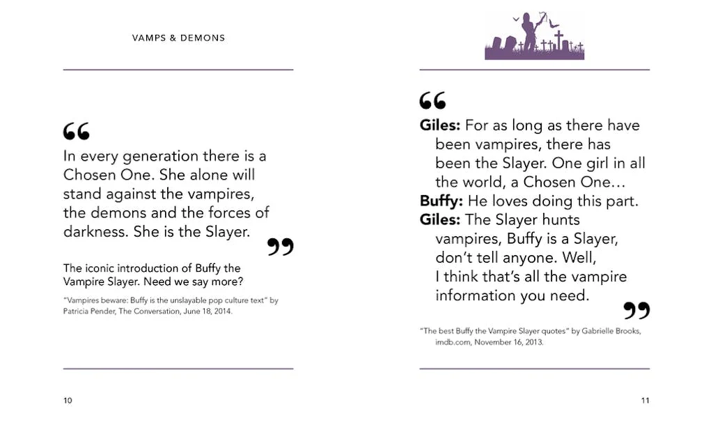 ספר כיס | Bite Me: The Little Guide to Buffy the Vampire Slayer - Image 4