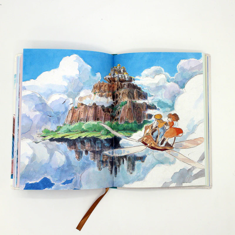 מחברת שורה מאויירת | Castle in the Sky - Image 4
