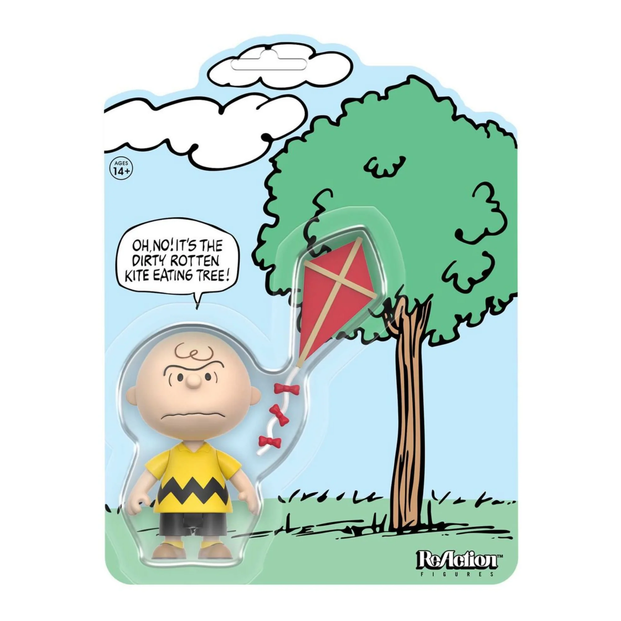 ריאקשן | Peanuts - Charlie Brown and the Kite-Eating Tree (Comic Panel)