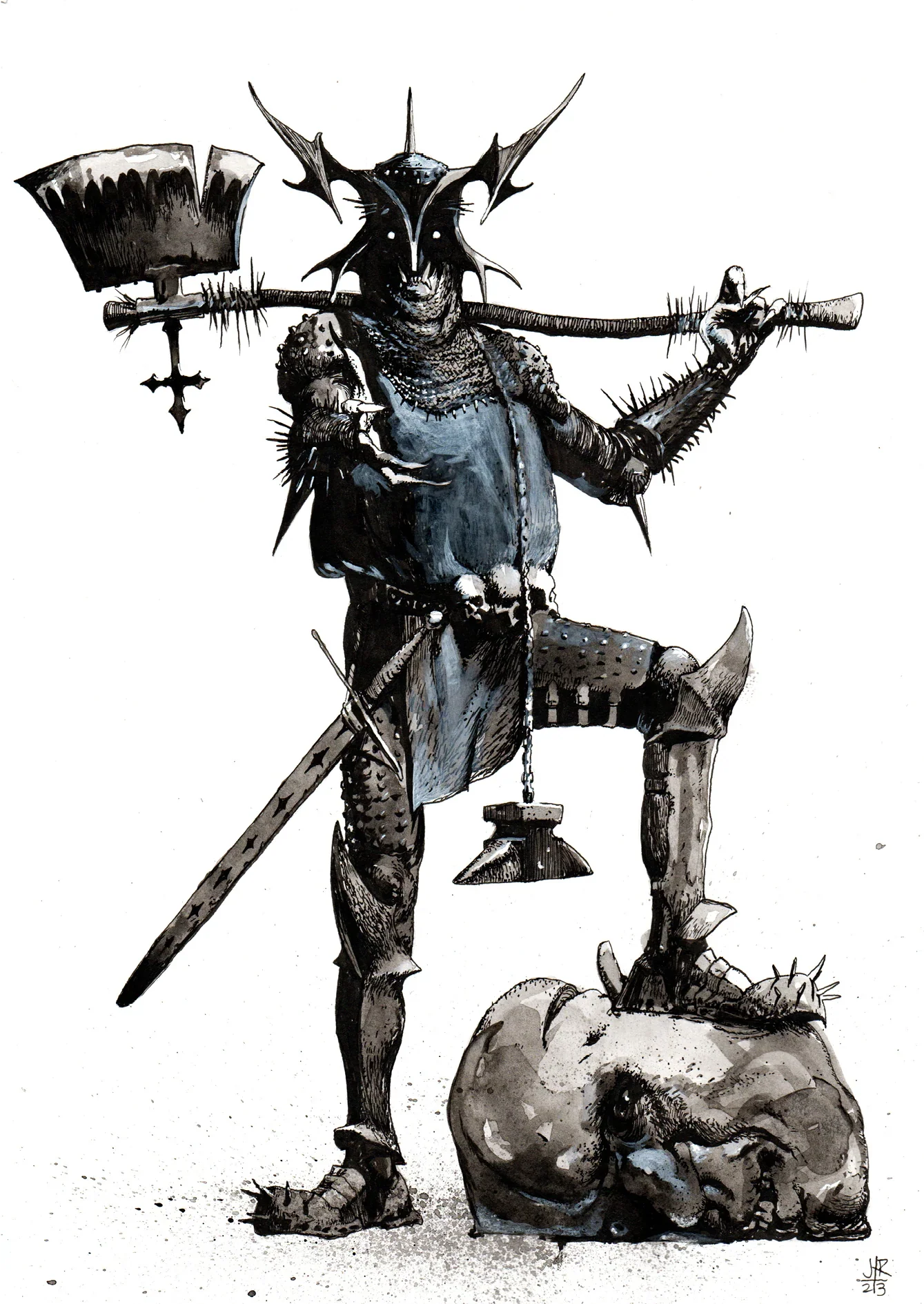 Cursed Swords - The Art of Strange House - Image 4