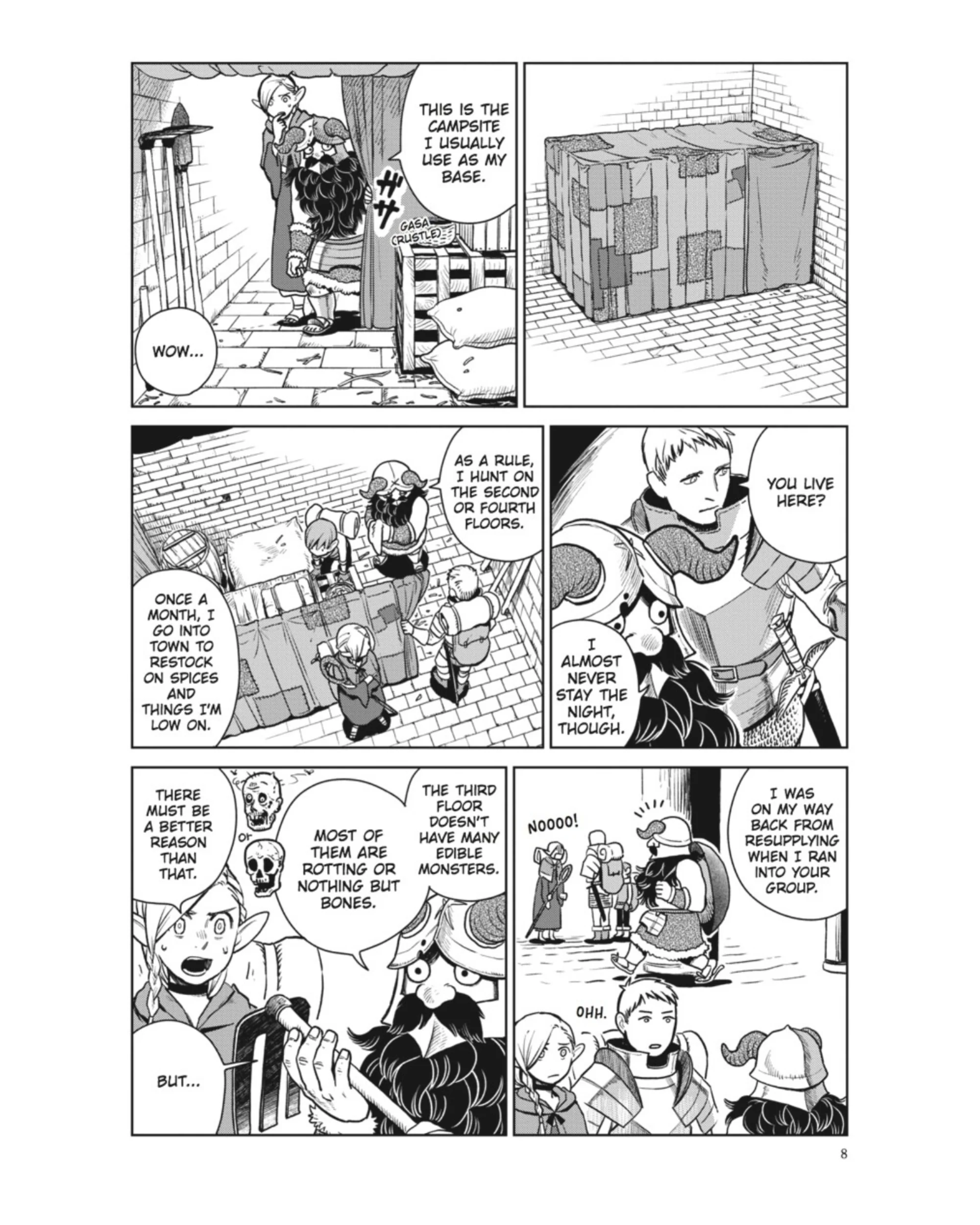 מנגה | Delicious in Dungeon Vol. 2 - Image 4
