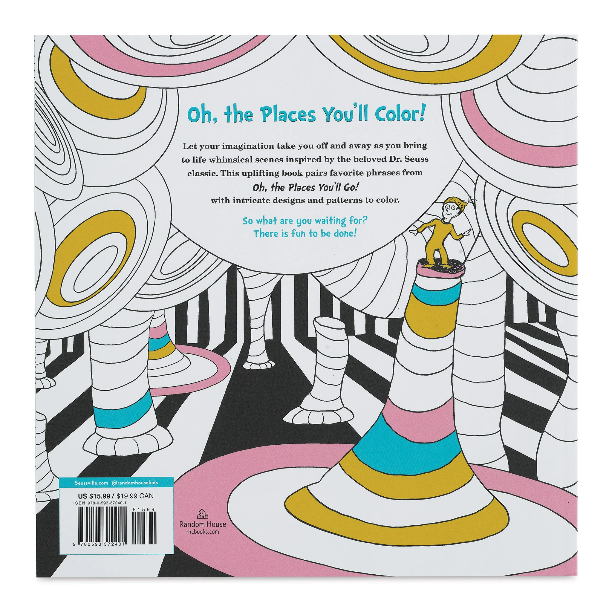 Dr. Seuss’s Oh, The Places You’ll GO! Coloring Book - Image 5