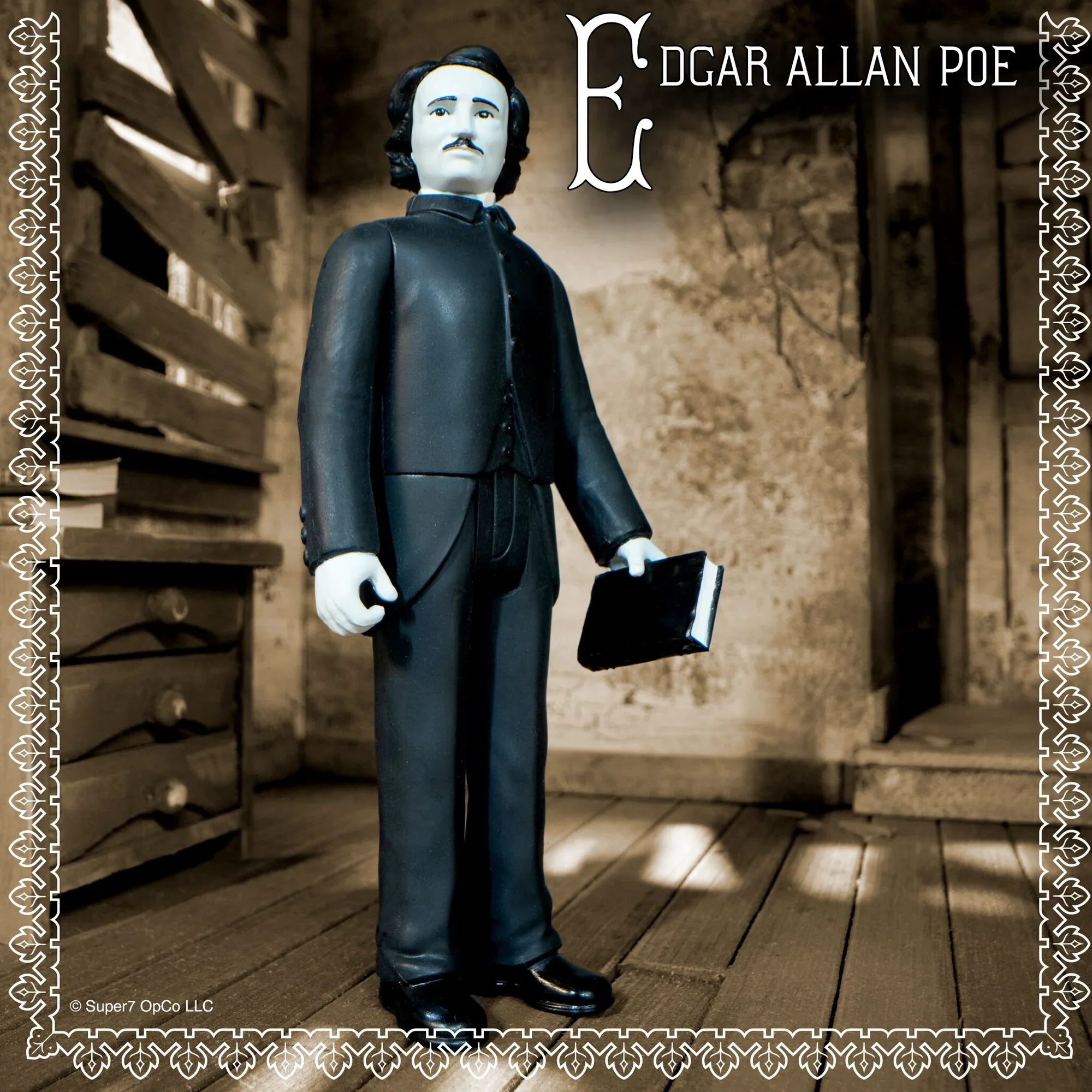 ריאקשן | Edgar Allan Poe (Greyscale) - Image 2