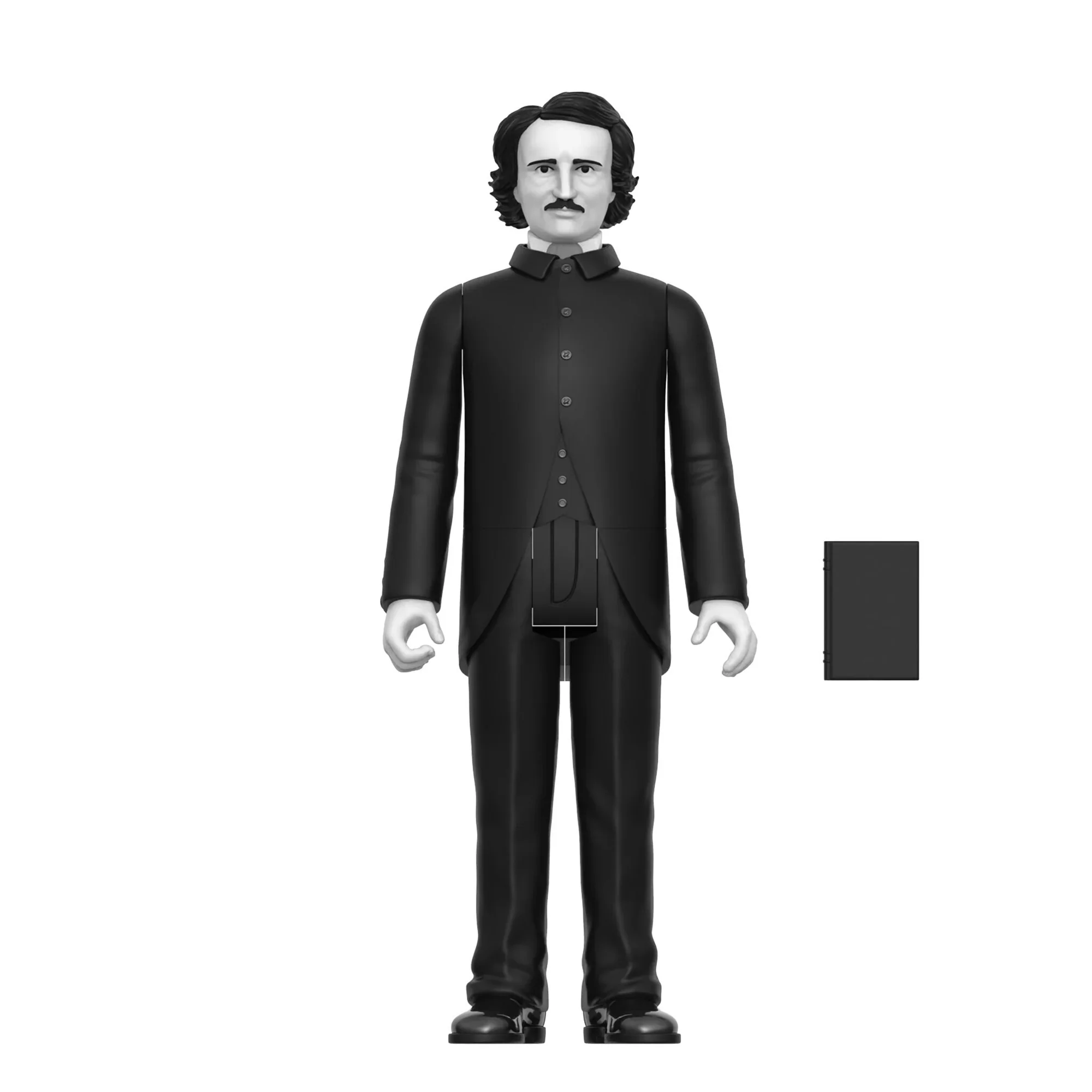 ריאקשן | Edgar Allan Poe (Greyscale) - Image 3