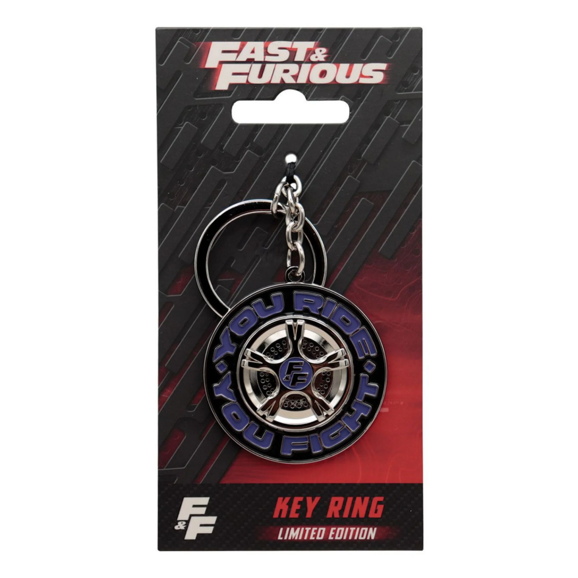 מחזיק מפתחות | Fast & Furious ‘You Ride You Fight’ Keyring