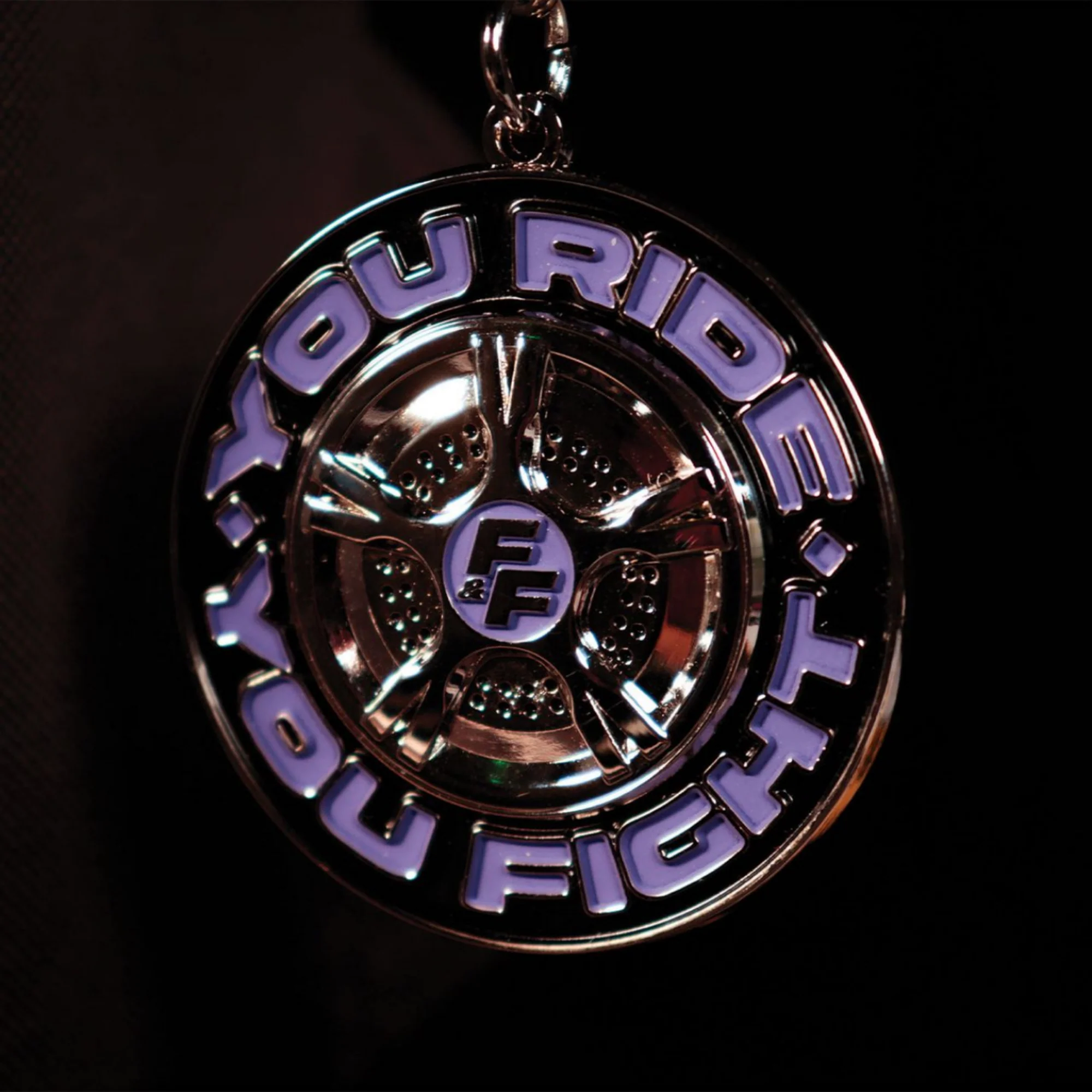מחזיק מפתחות | Fast & Furious ‘You Ride You Fight’ Keyring - Image 2