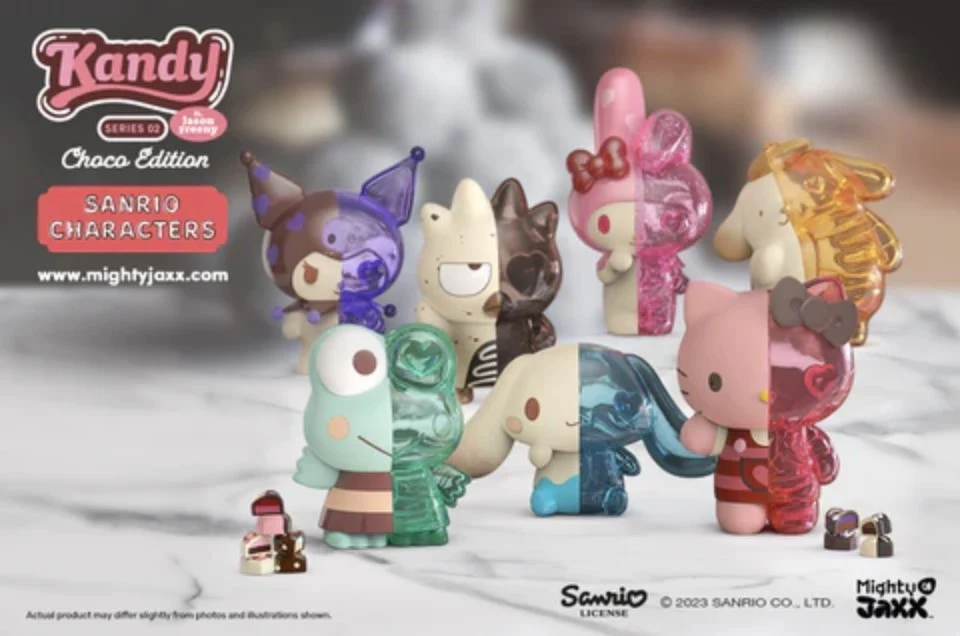 בליינדבוקס הלו קיטי X ג''יסון פריני | Kandy x Sanrio ft. Jason Freeny (Choco Edition) - Image 9