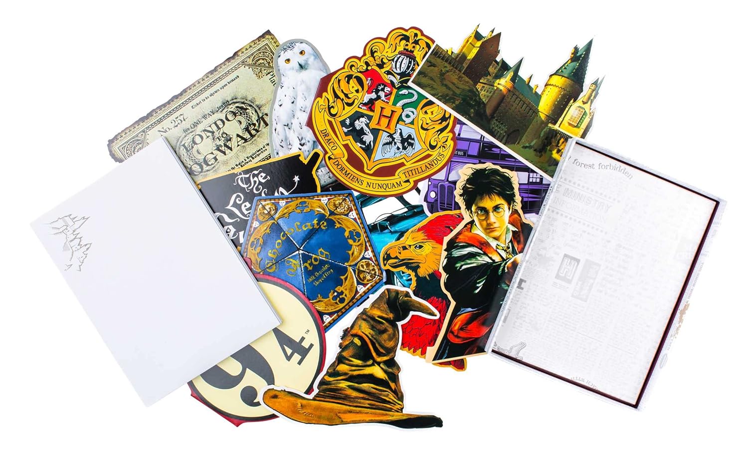 Harry Potter Boxed Die-Cut Note Cards