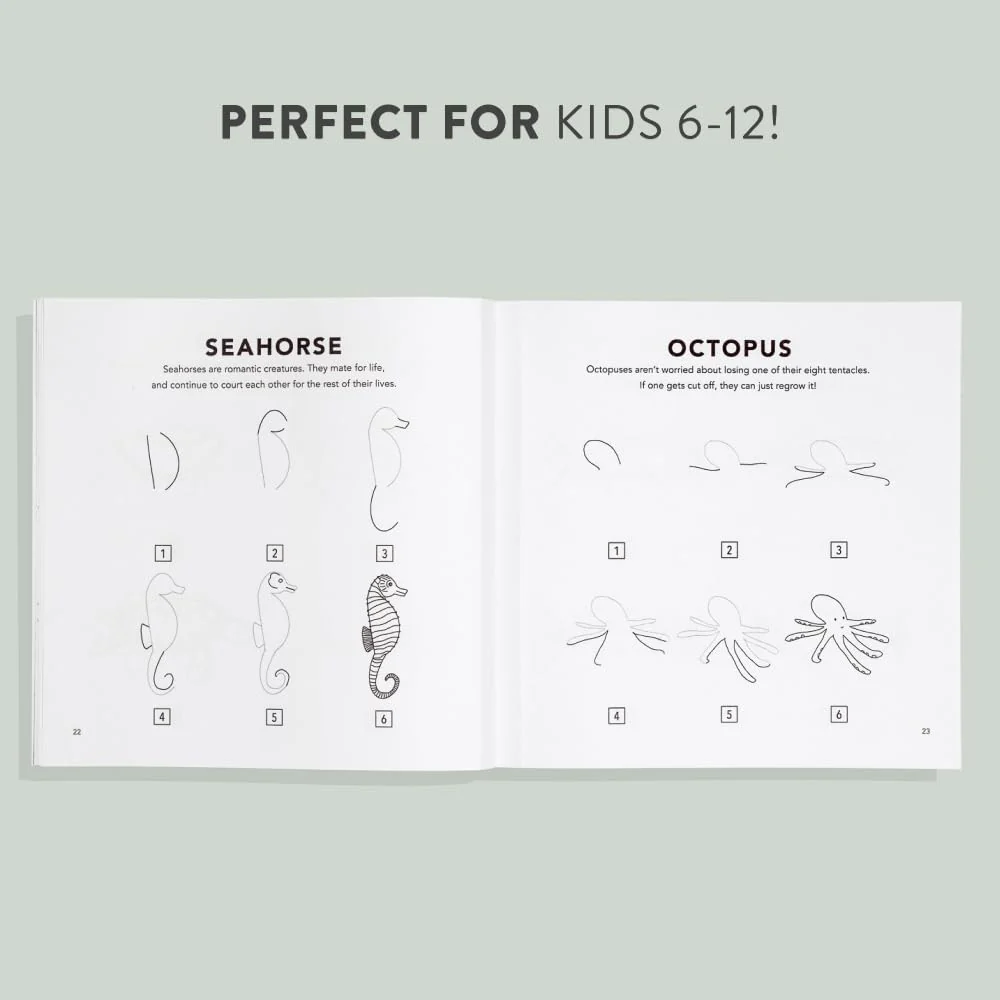 ספר ילדים | How To Draw Under The Sea - Image 3