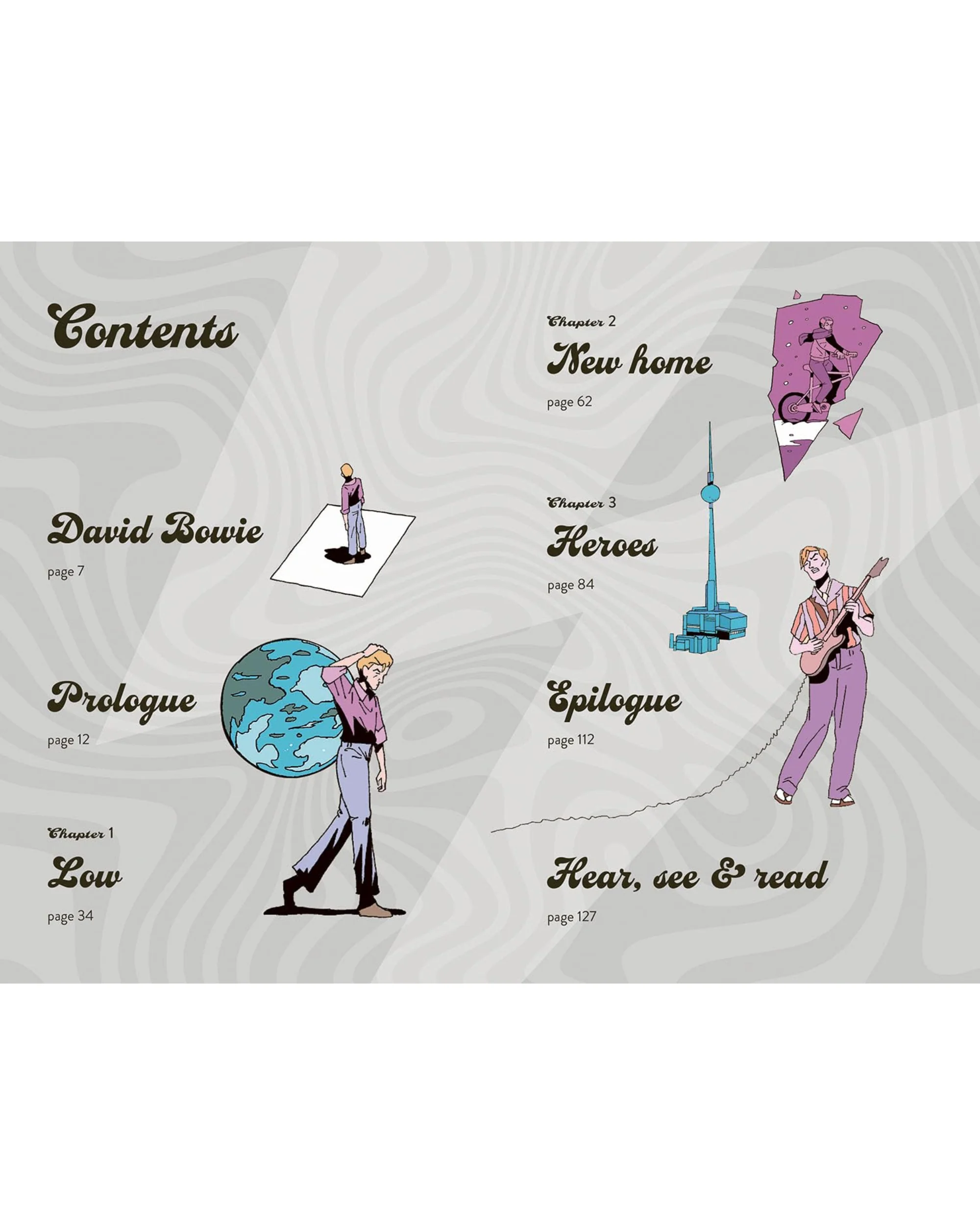 מוזיקה | Icongraphics - David Bowie: The Graphic Novel - Image 2