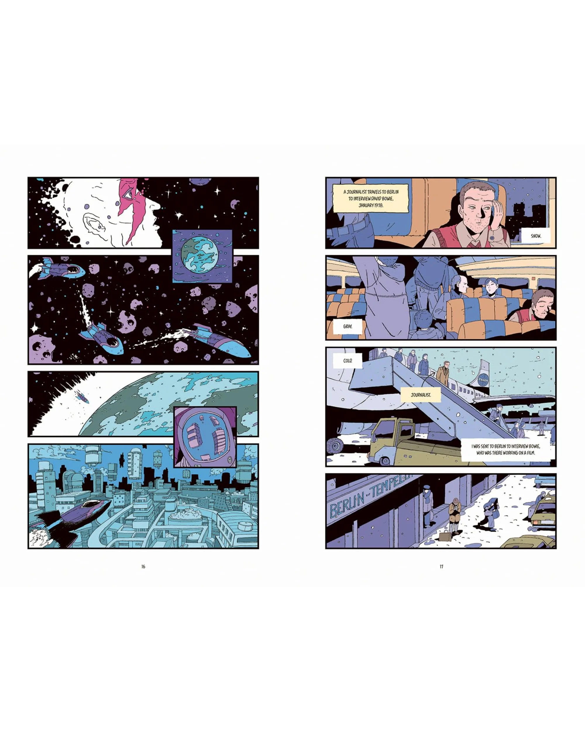מוזיקה | Icongraphics - David Bowie: The Graphic Novel - Image 5