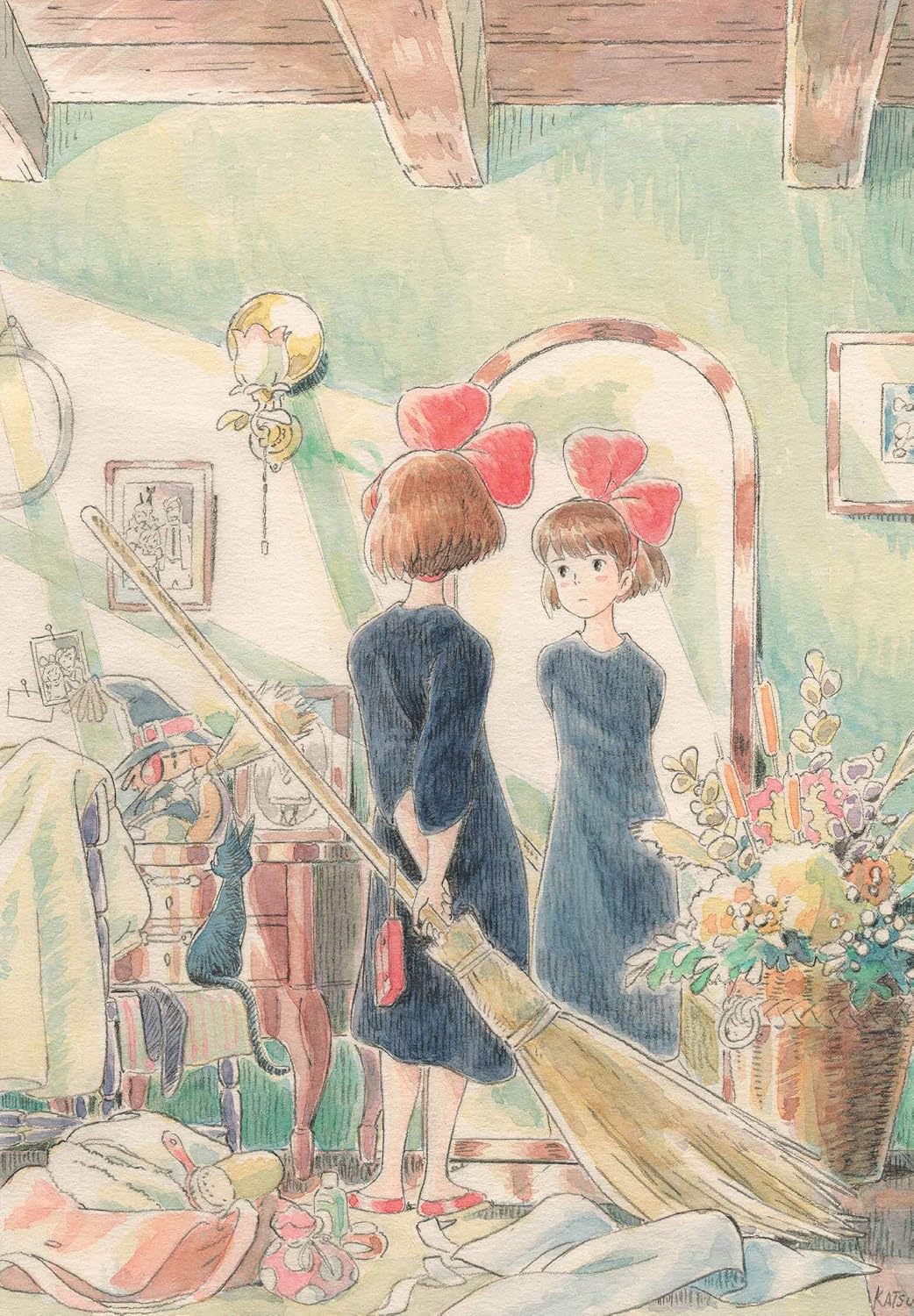 מחברת שורה מאויירת | Kiki's Delivery Service