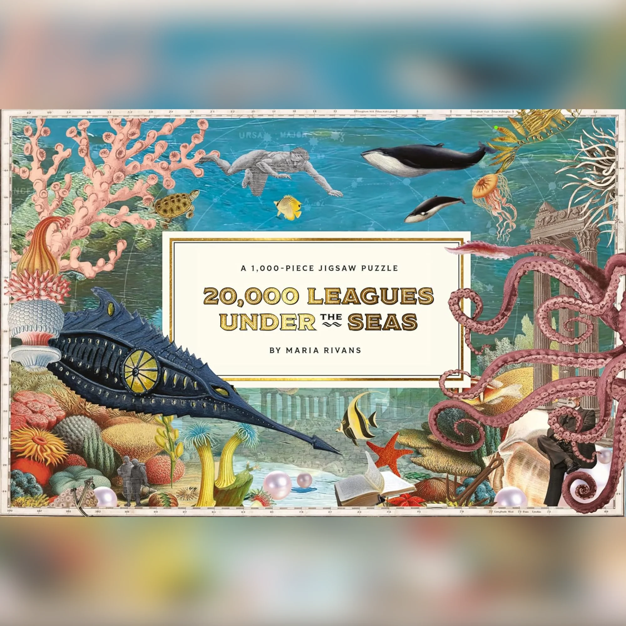 פאזל 1000 חלקים | 20,000 Leagues Under the Seas