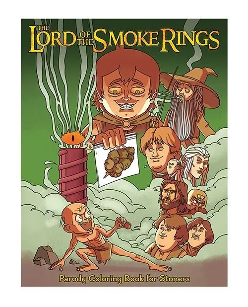חוברת צביעה | Lord Of The Smoke Rings