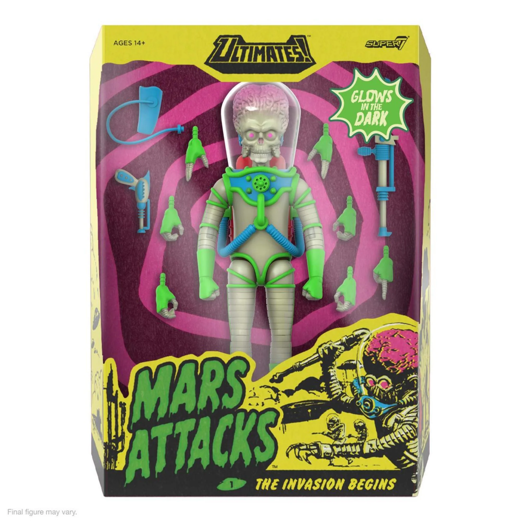 אולטימייט! | Mars Attacks - Martian (Invasion Begins, Glow)
