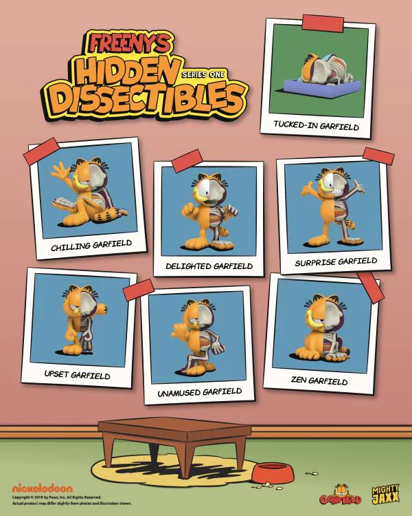 Hidden Dissectibles: Garfield by Jason Freeny | בליינדבוקס - Image 6