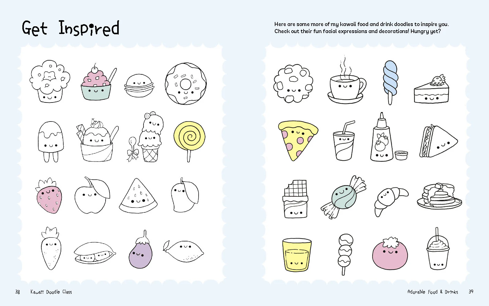 ספר הדרכה | Mini Kawaii Doodle Class - Image 2