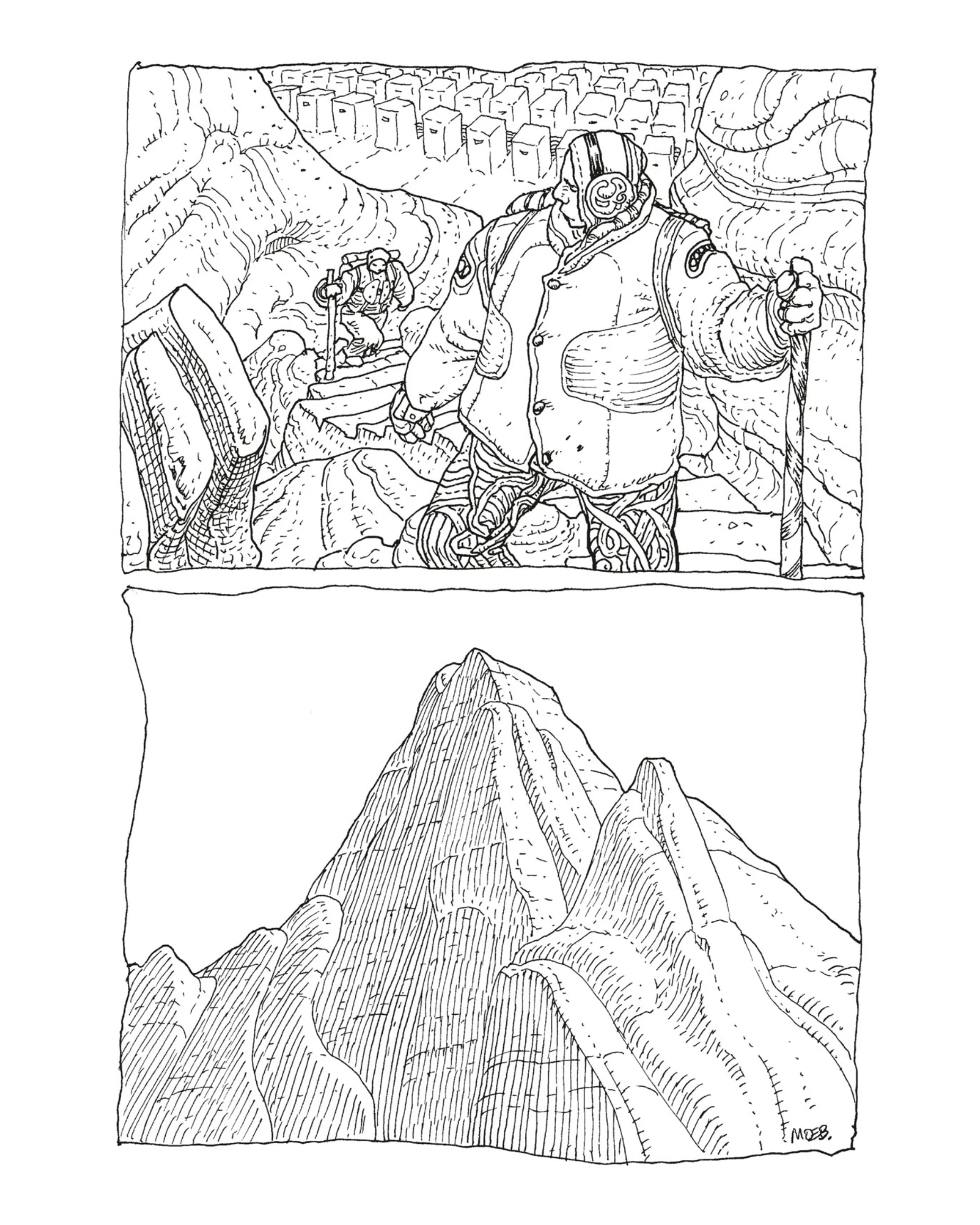 נובלה גרפית | Moebius Library: The Major - Image 6