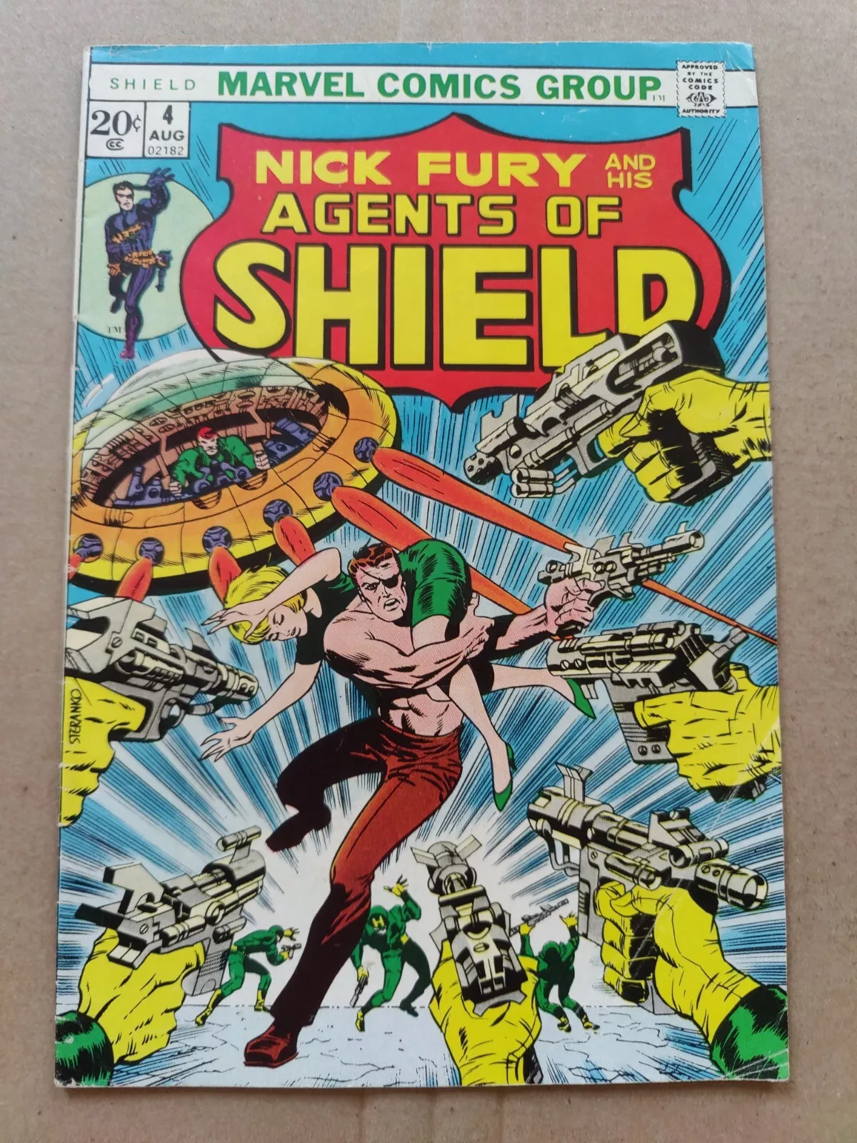 Nick Fury and his Agents of Shield #4 | יד שניה - 1973