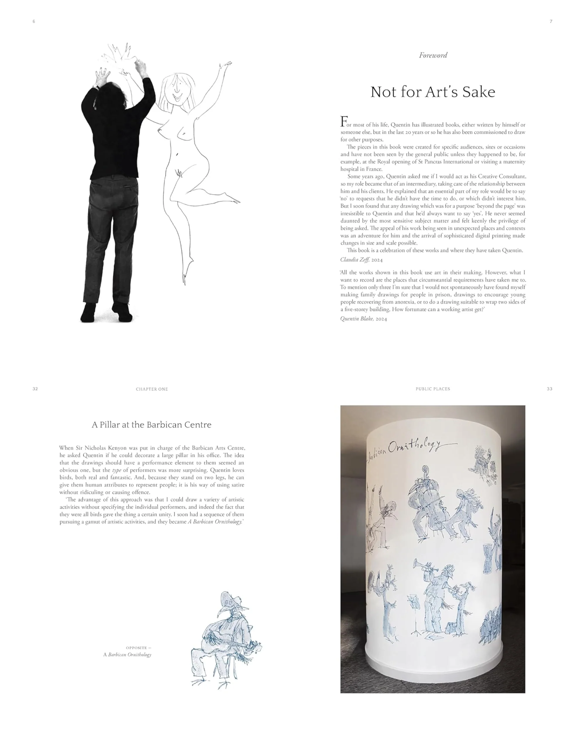 אמנות | Quentin Blake Not for Art's Sake - Image 2