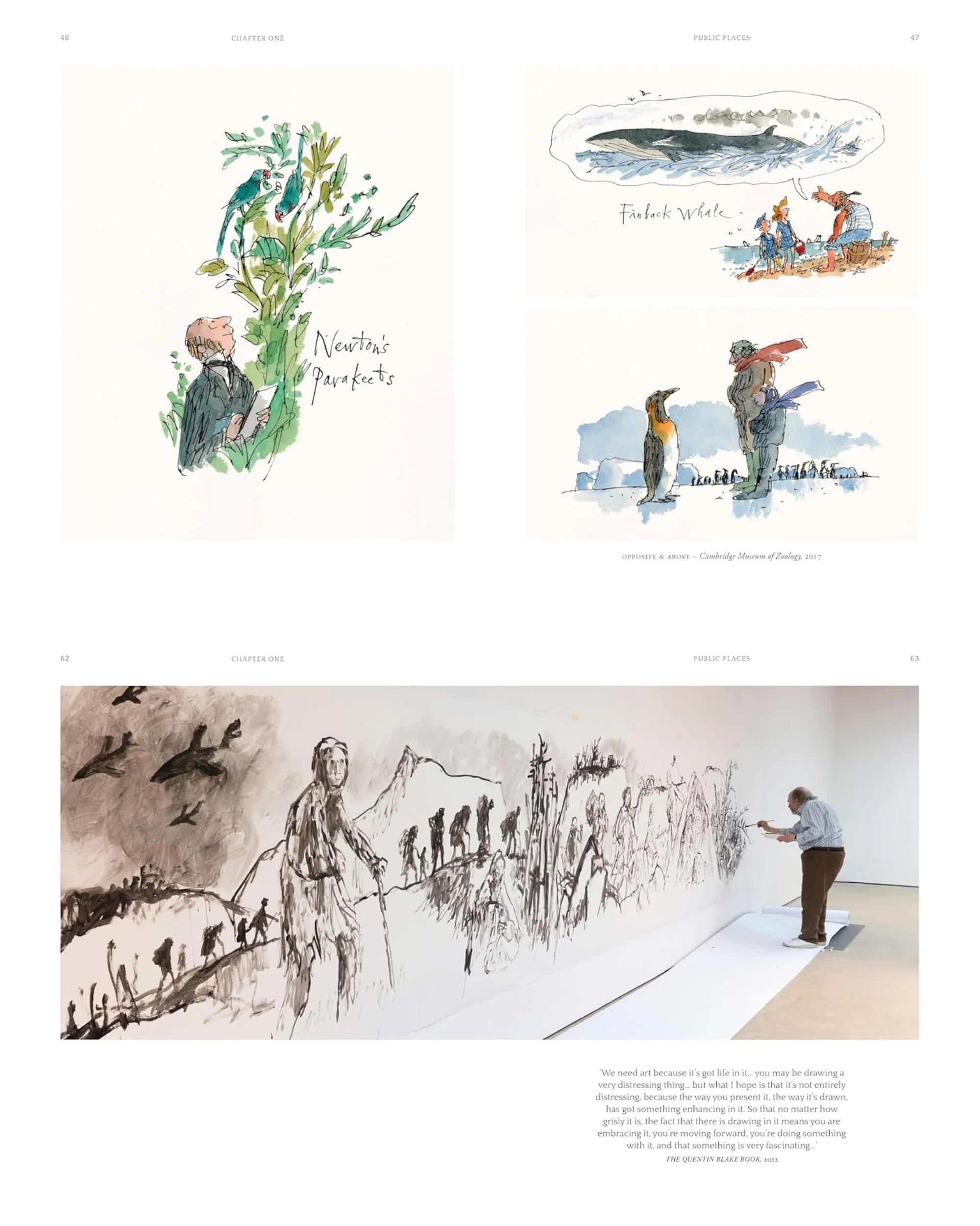 אמנות | Quentin Blake Not for Art's Sake - Image 3