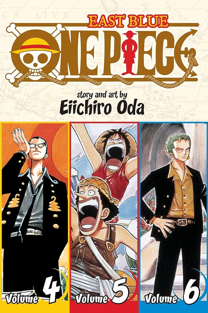 מנגה | One Piece (3-in-1) vol.4-6