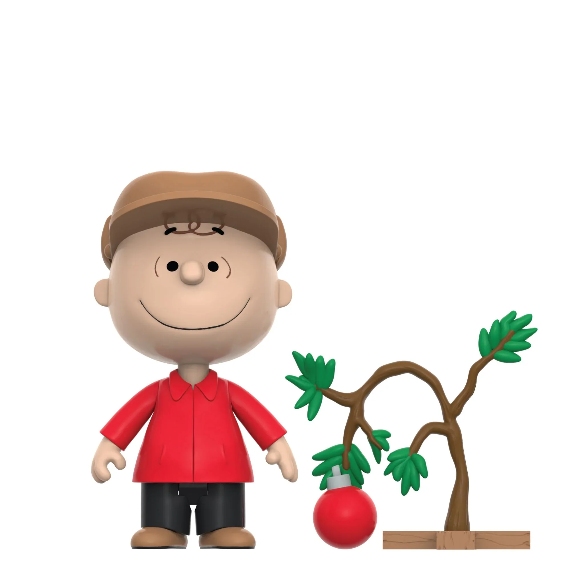 ריאקשן | Peanuts: Charlie Brown with Sad Christmas Tree and Linus (Holiday Box Set) - Image 3