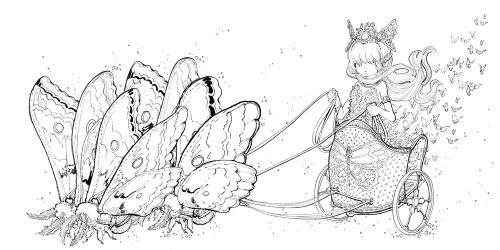 Pop Manga Coloring Book - קמילה ד'אריקו - Image 3