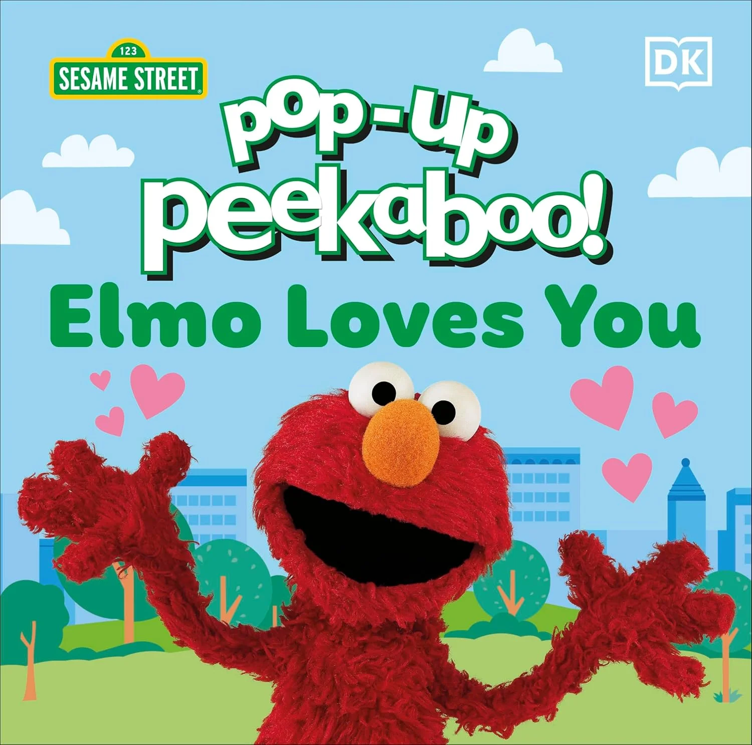 Pop-Up Peekaboo! Sesame Street Elmo Loves