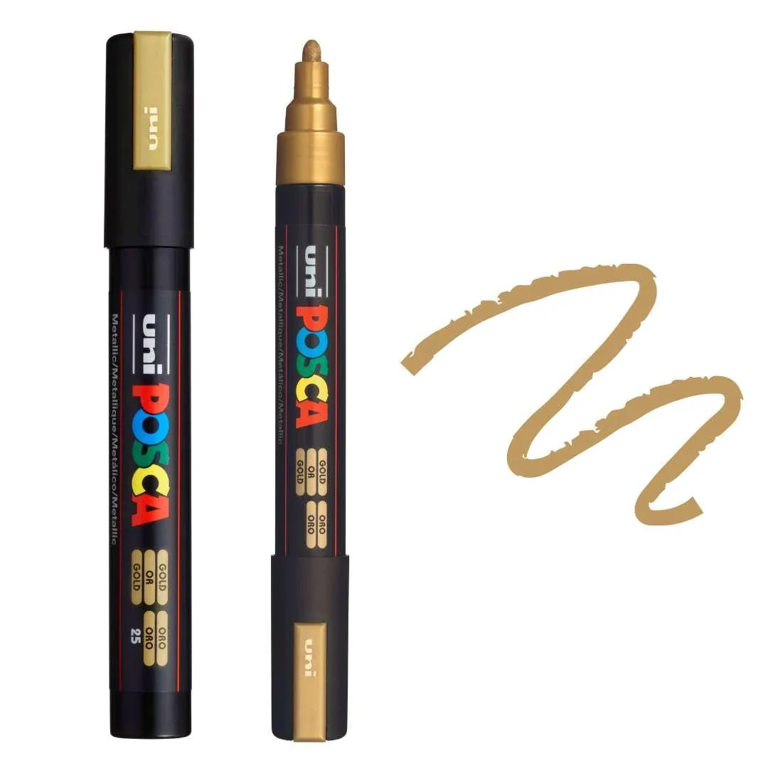 POSCA Paint Marker - PC-5M - Single Marker (5 colors of choice) - Image 3
