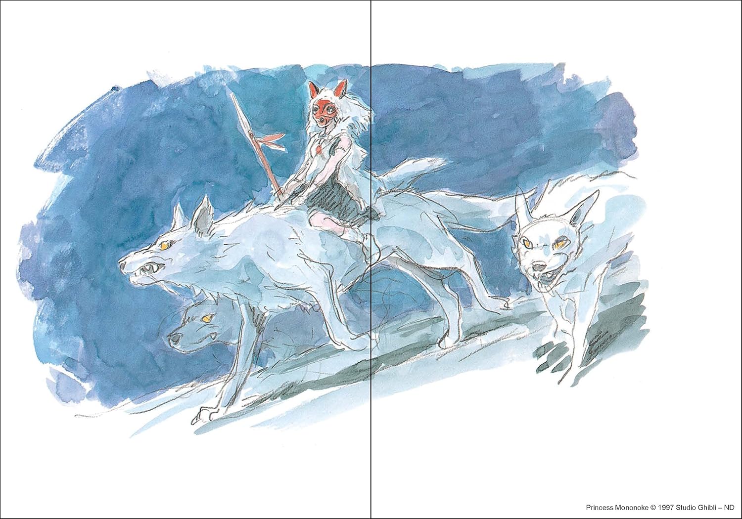 מחברת שורה מאויירת | Princess Mononoke - Image 8