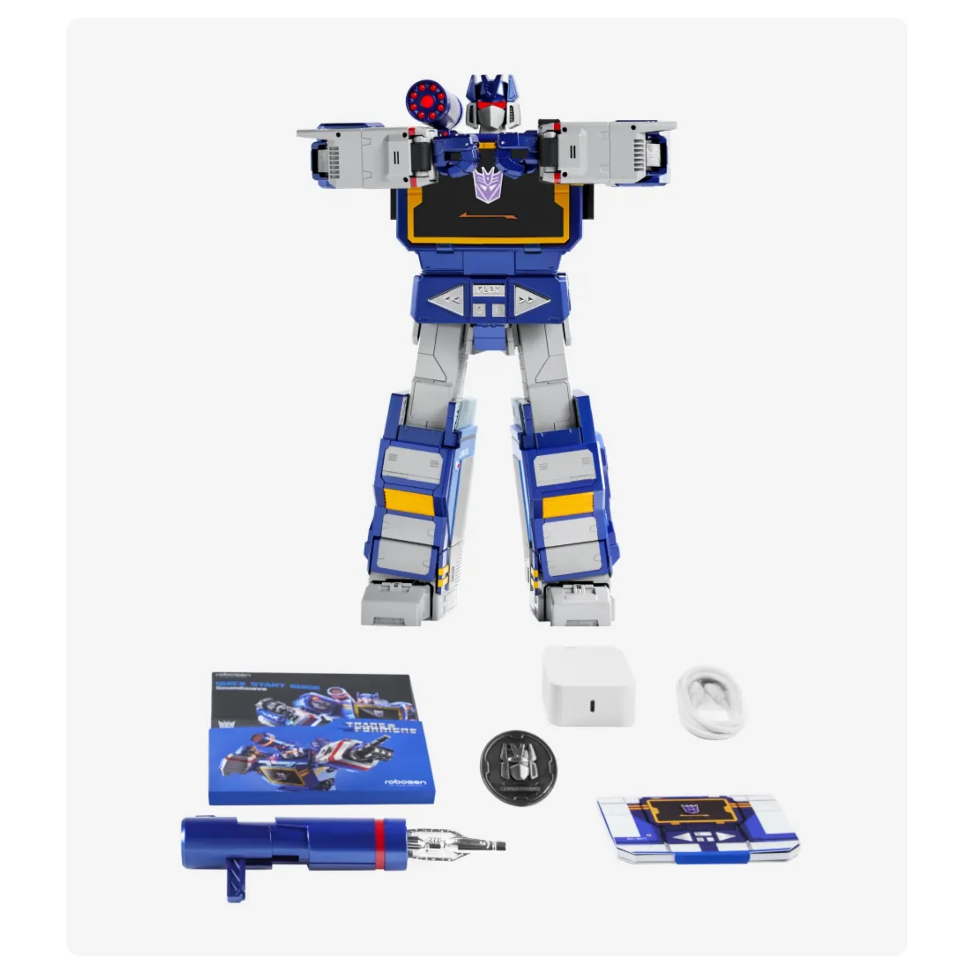 רובוטריקים | Robosen: Flagship Soundwave **הזמנה מוקדמת** - Image 7