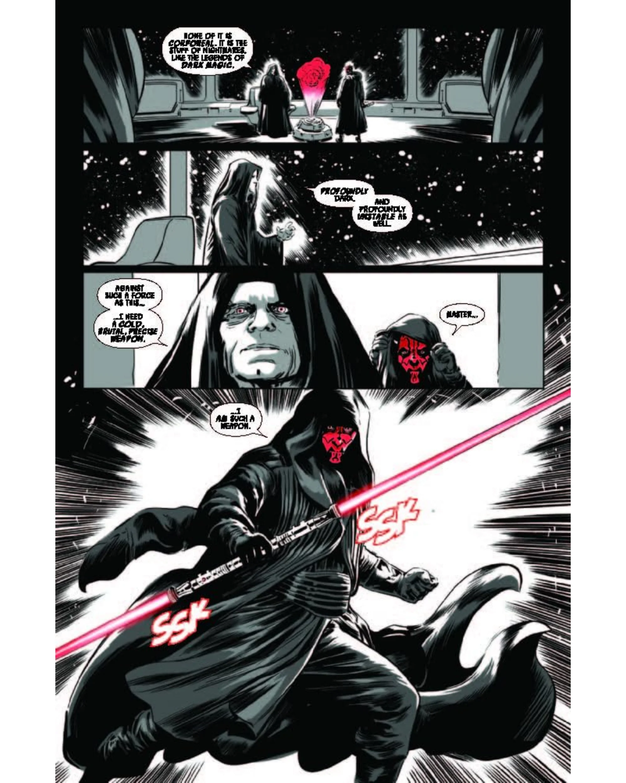 קומיקס | Star Wars: Darth Maul - Black, White & Red - Image 4