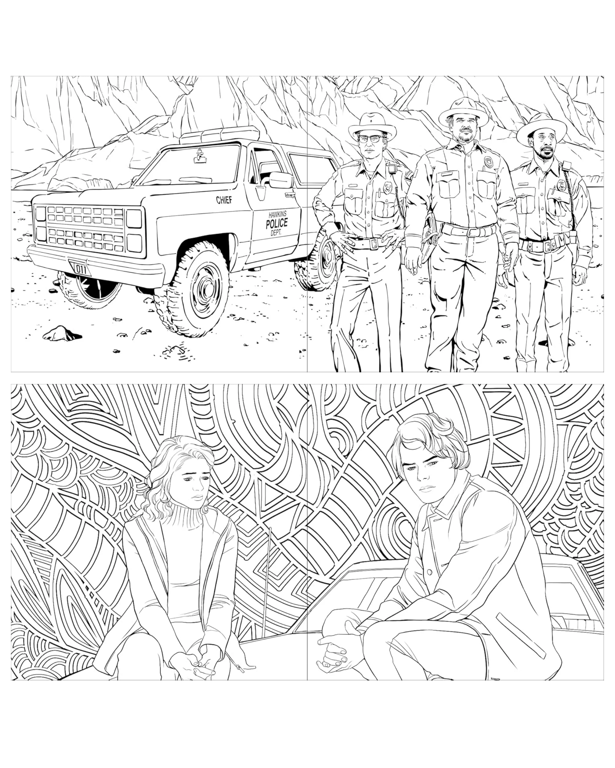 חוברת צביעה | Stranger Things: The Complete Coloring Book - Image 4
