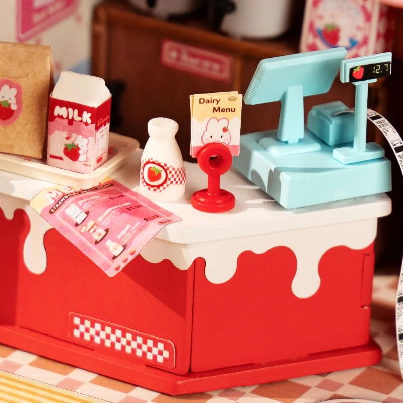 מיניאטורה | Strawberry Milk Box - Image 2