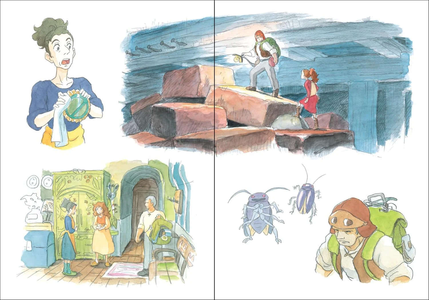 מחברת שורה מאוירת | The Secret World of Arrietty - Image 3