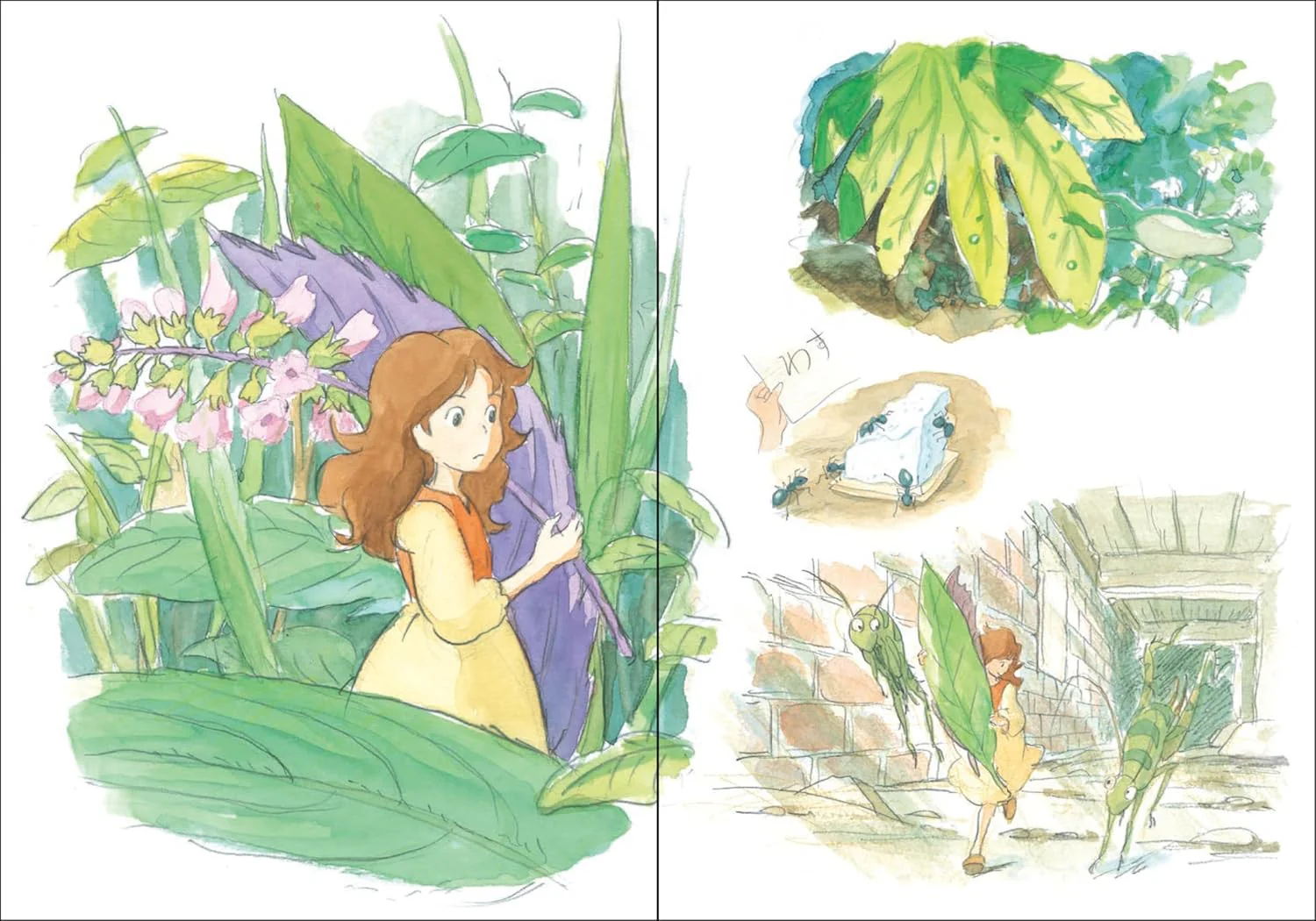 מחברת שורה מאוירת | The Secret World of Arrietty - Image 7