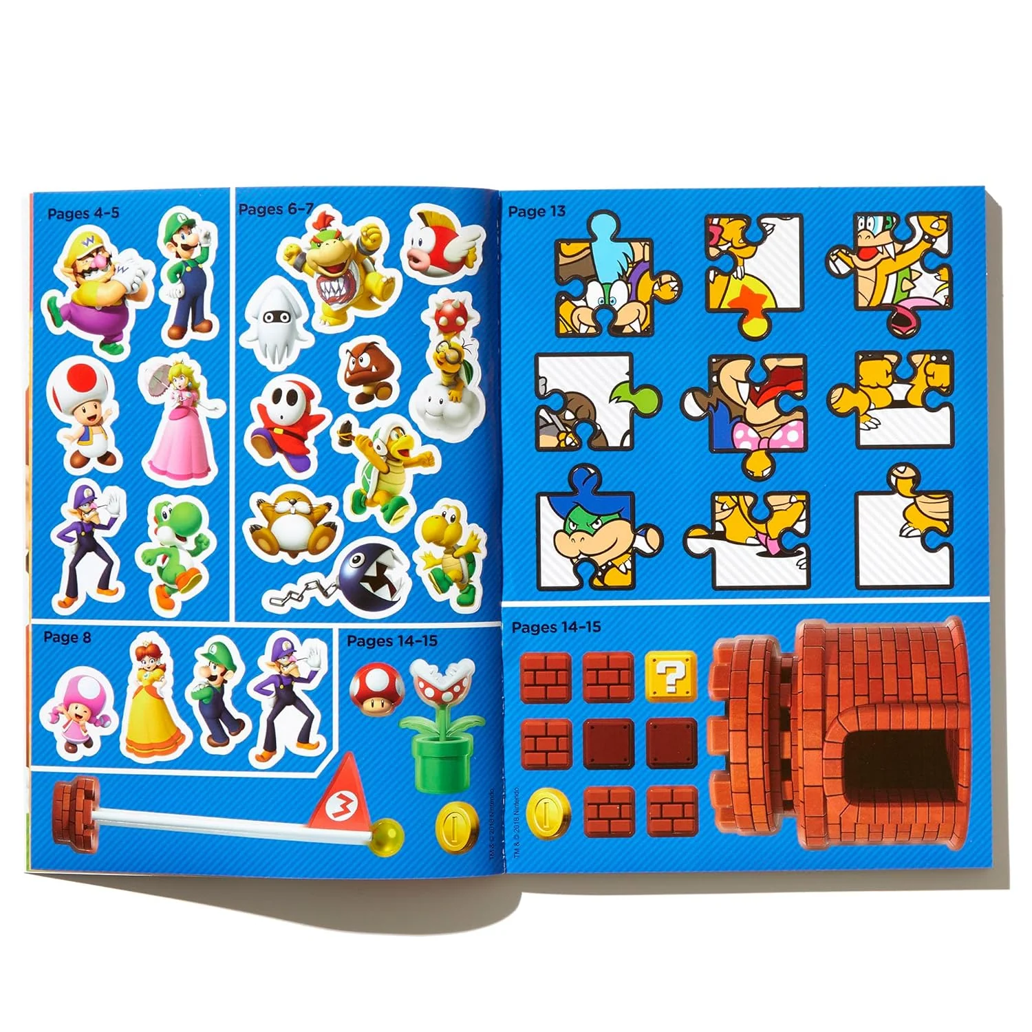 Super Mario Official Sticker Book - Image 2