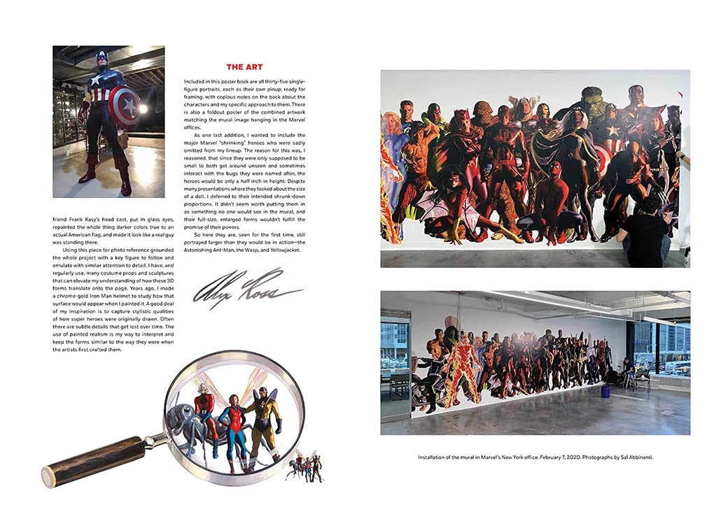 ספר פוסטרים | The Alex Ross Marvel Comics Poster Book - Image 8
