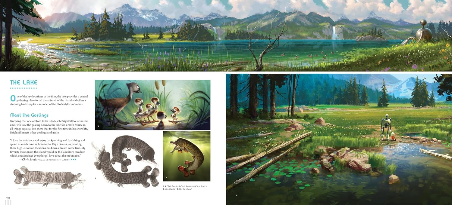 קולנוע | The Art of DreamWorks The Wild Robot - Image 2