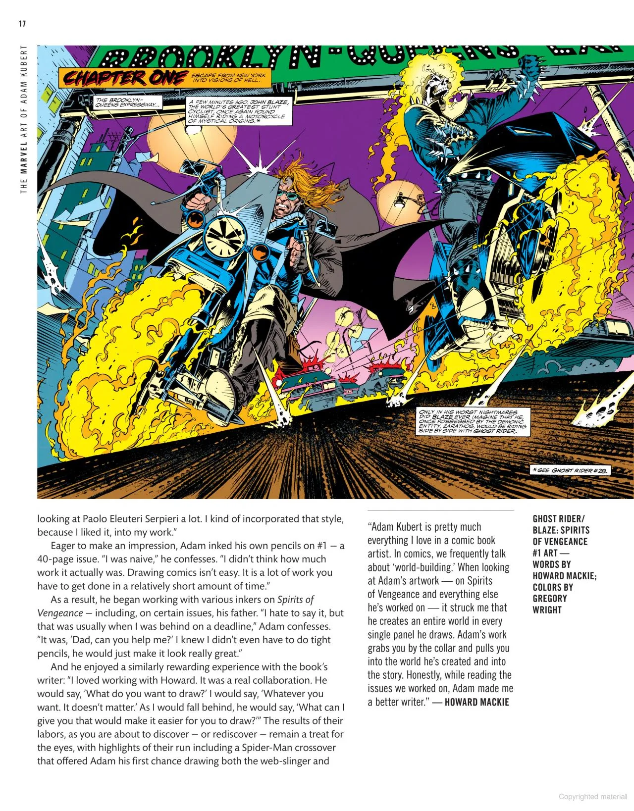 The Marvel Art of Adam Kubert - Image 2