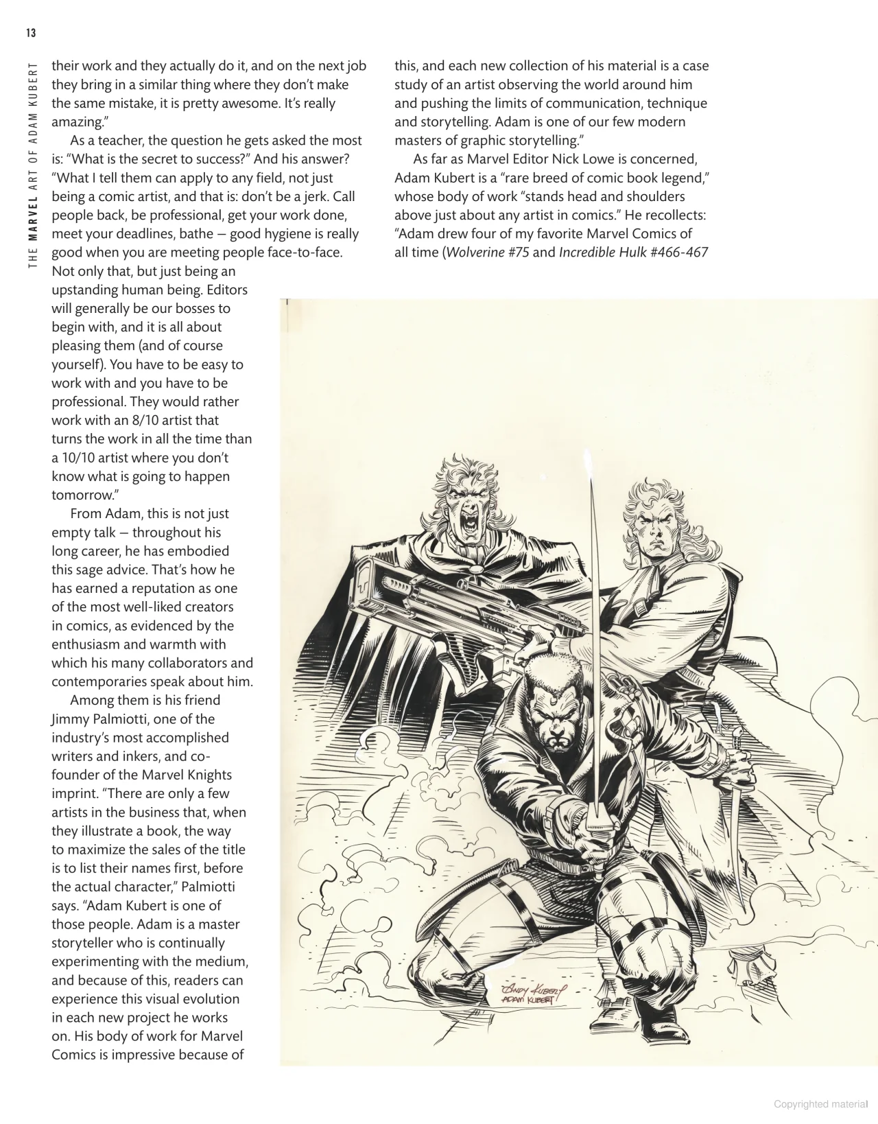 The Marvel Art of Adam Kubert - Image 5