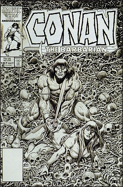 ספר אמנות | The Marvel Art of Conan the Barbarian - Image 2